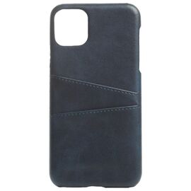 Чехол HELMET для iPhone 11 Pro Leather с карманом, синий