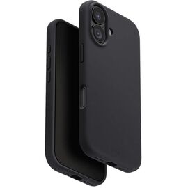 Чехол UNIQ для iPhone 17 (2025) 6.3 Hybrid Magclick Lino, тёмно-серый