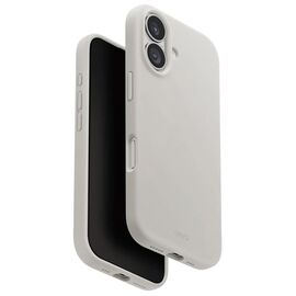 Чехол UNIQ для iPhone 17 (2025) 6.3 Hybrid Magclick Lino, светло-серый