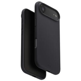 Чехол UNIQ для iPhone 17 Air (2025) 6.6 Hybrid Magclick Lino, тёмно-серый