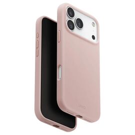 Чехол UNIQ для iPhone 17 Pro (2025) 6.3 Hybrid Magclick Lino, розовый