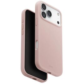 Чехол UNIQ для iPhone 17 Pro Max (2025) 6.9 Hybrid Magclick Lino, розовый