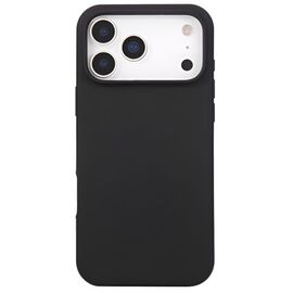 Чехол WOO для iPhone 17 Pro Max Liquid Silicone, чёрный