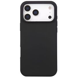 Чехол WOO для iPhone 17 Pro Liquid Silicone, чёрный