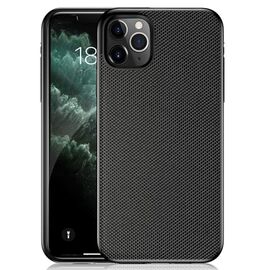 Чехол HELMET для iPhone 11 Pro Max TPU Nylon Series, чёрный