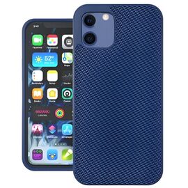 Чехол HELMET для iPhone 12 Mini TPU Nylon Series, синий