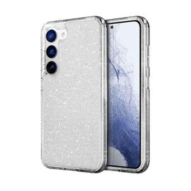 Husa pentru smartphone Uniq for Samsung Galaxy S24 Plus Life Pro Xtreme Tinsel, TPU, Glitter Clear