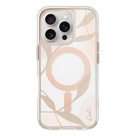 Husa pentru smartphone Uniq for iPhone 16 Pro, Coehl with Magclick Charging Verdure, Sping Blossom