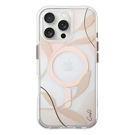 Husa pentru smartphone Uniq for iPhone 16 Pro Max, Coehl with Magclick Charging Verdure, Sping Blossom