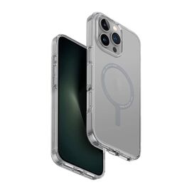Husa pentru smartphone Uniq for iPhone 16 Pro Max, Hybrid Clario (ECO) with Magclick Charging, Clear