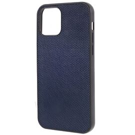 Чехол HELMET для iPhone 12 / 12 Pro TPU Nylon Series, синий