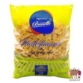Макароны BUNETTO, Бабочки, 0,5 кг