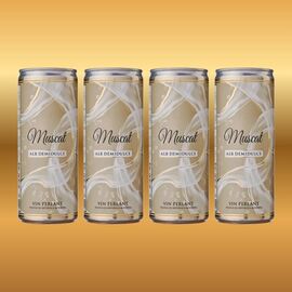 Set Вино игристое TOMAI VIN2O Muscat, белое, полусладкое, 0.25 л, 4 шт