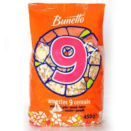Смесь хлопьев BUNETTO 9 злаков, 450 г