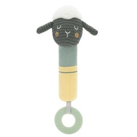 Zornăitoare KIKKABOO Sleepy Sheep, Cu inel pentru dentiție