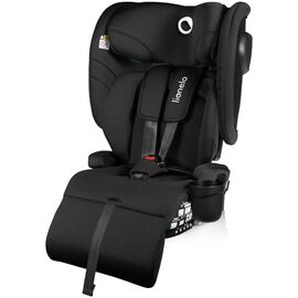 Scaun auto LIONELO ISOFIX Nelly, Black Carbon, Pliabil