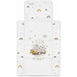 Salteluta pentru infasat ALBEROMIO Mio Good Night, 77x44 cm