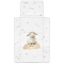 Salteluta pentru infasat ALBEROMIO Mio Sleeping Sheep, 77x44 cm