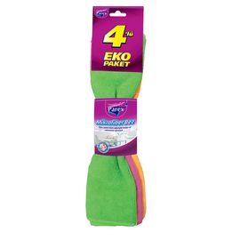 Салфетки PAREX, из микрофибры, 4 шт