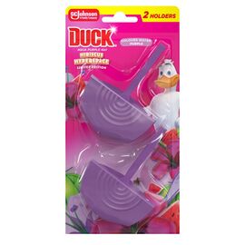 Освежитель для унитаза DUCK COLORING HIBISCUS, 2х36 г