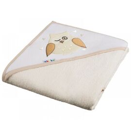 Prosop pentru copii AKUKU A1241 Owl Beige, 100x100 cm