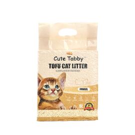 Кошачий наполнитель CUTE TUBE Tofu Original, 6 л