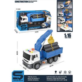 Masina camion 72105, cu sunet si lumini, instructiuni in romana