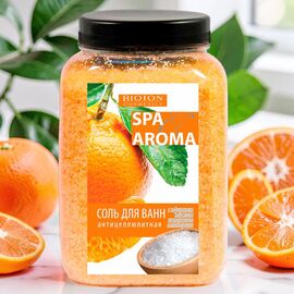 Sare de mare pentru baie SPA AROMA, mandarine, 750 gr