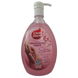 Sapun lichid CLEAN HOUSE Sakura, 1000 ml
