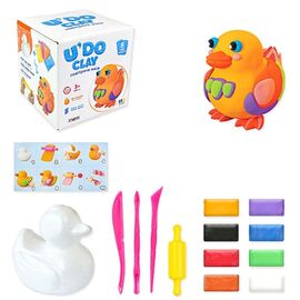 Набор для творчества "U'DO Clay" Уточка, 8 шт х 10 г