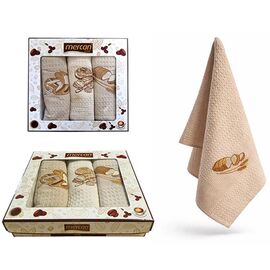 Набор полотенец кухонных NH Bread, хлопок, 3 шт, 40 х 60 см