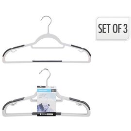 Set umerase pentru imbracaminte Storage Solutions, plastic, 3 buc, 45х24 cm
