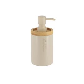 Dozator pentru sapun Tendance, 280 ml, bambus, bej