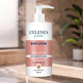 Лосьон для тела CELENES Cloudberry, без запаха, 200мл