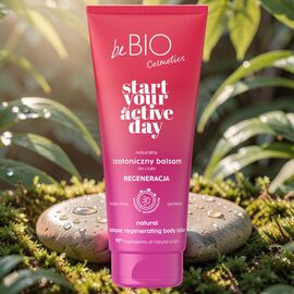 Лосьон для тела BEBIO Start Your Active Day, изотонический, регенерирующий, 200 мл