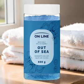 Соль для ванны ON LINE VEGAN Out of Sea, 800 г