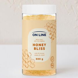 Соль для ванны ON LINE VEGAN Honey Bliss, 800 г