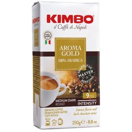 Кофе KIMBO Aroma Gold 100% Arabica, молотый, 250 г