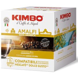 Кофе KIMBO AMALFI 100% Arabica, капсулы Dolce Gusto, 16 шт