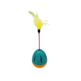 Игрушка M-PETS SWING, Мяч с перьями, Для кошек