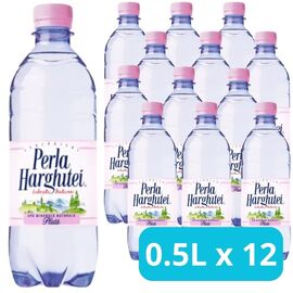 Набор Вода минеральная PERLA HARGHITEI, негазированная, 0.5 Л, 12 шт