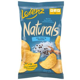 Чипсы NATURALS Морская соль и перец, 100 г