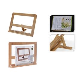 Suport pentru carte de bucate, bambus, 32x24 cm
