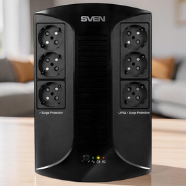Источник бесперебойного питания SVEN UP-L1000E, AVR