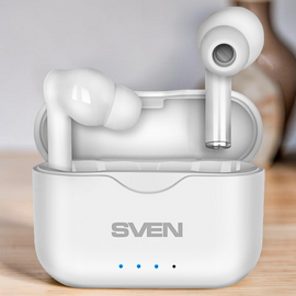 Наушники SVEN E-701BT, white TWS Wireless