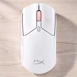 Gaming mouse HYPERX Pulsefire Haste 2, fara fir, alb