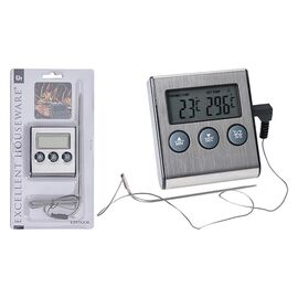 Termometru de bucatarie cu sonda EH, electronic, 6.5x7x2 cm
