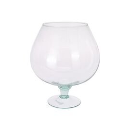 Vază din sticlă „Pahar de coniac”, 26 cm