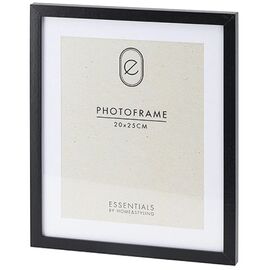 Фоторамка деревянная, черный, 20х25 см