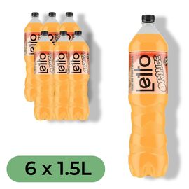 Набор LETTO Газированный напиток, Orange, 1.5 л, 6 шт